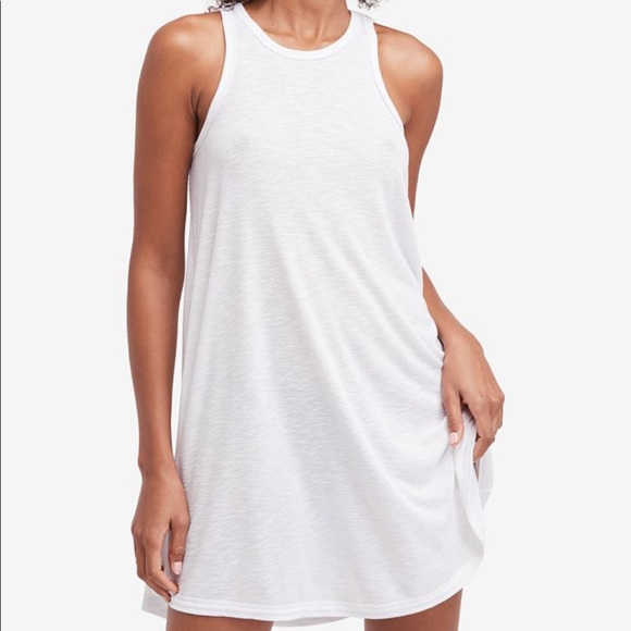 Free People LA Nite Sleeveless Mini Dress in Heather Grey - Picture 10 of 16